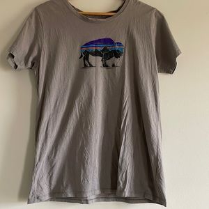 Women’s Patagonia Buffalo Logo T-Shirt.